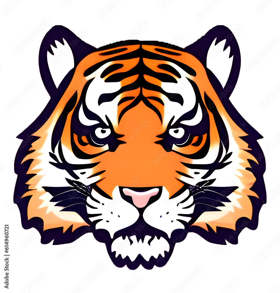 Tiger sticker Tiger sticker
