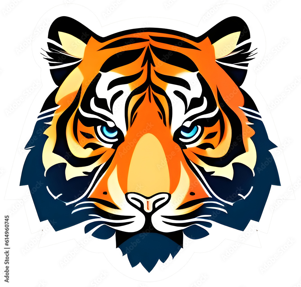 Tiger sticker