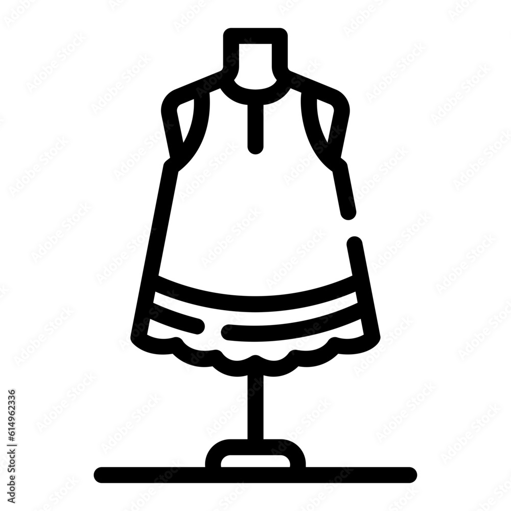 manequine Line Icon