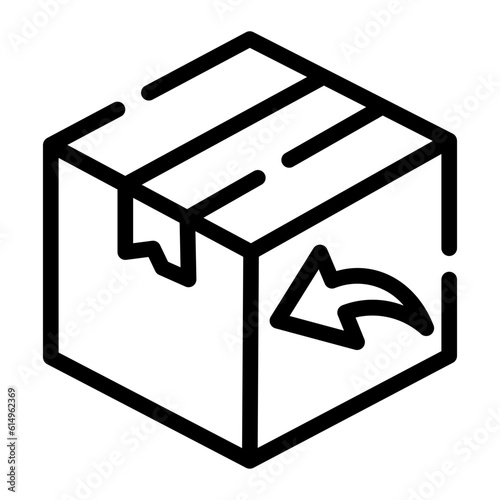 return Line Icon