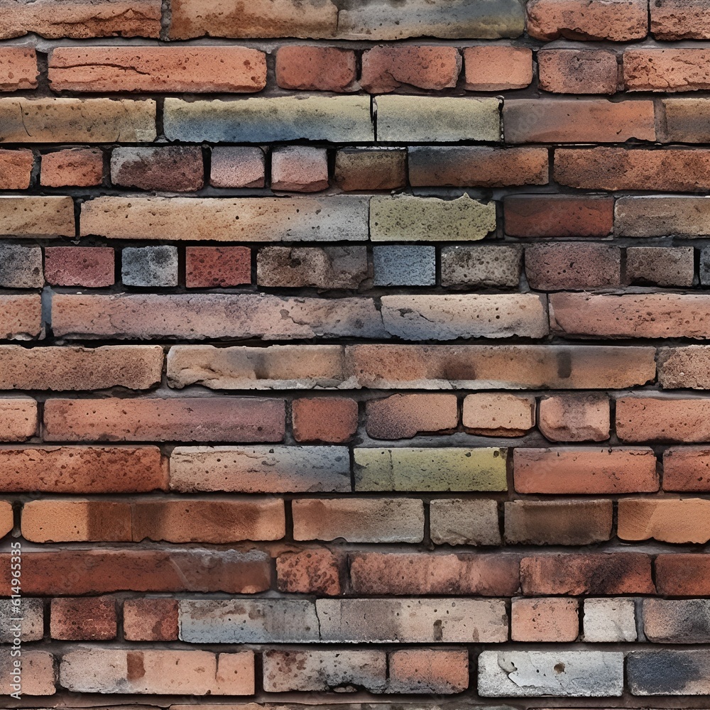 Seamless old brick wall pattern Seamless old brick wall pattern