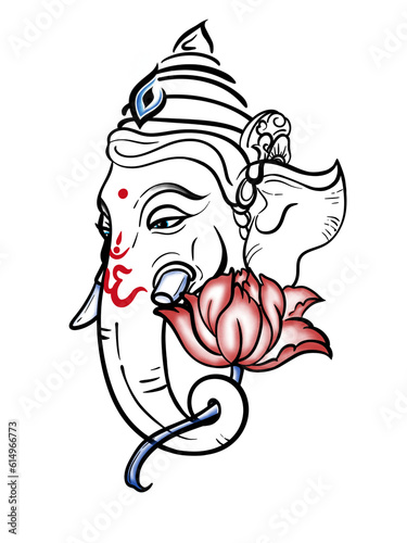 Ganesha, the god who gives success