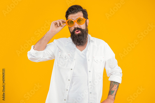caucasian stylish guy in studio. caucasian stylish guy on background. image of caucasian stylish guy