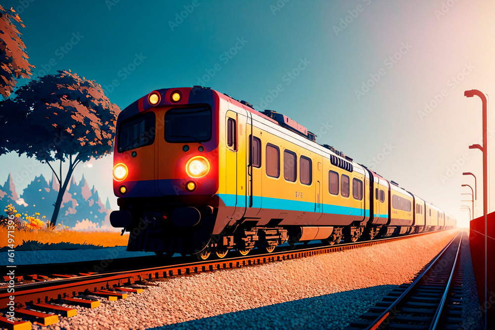 Obraz premium Generative concept art illustration. Generative ai.