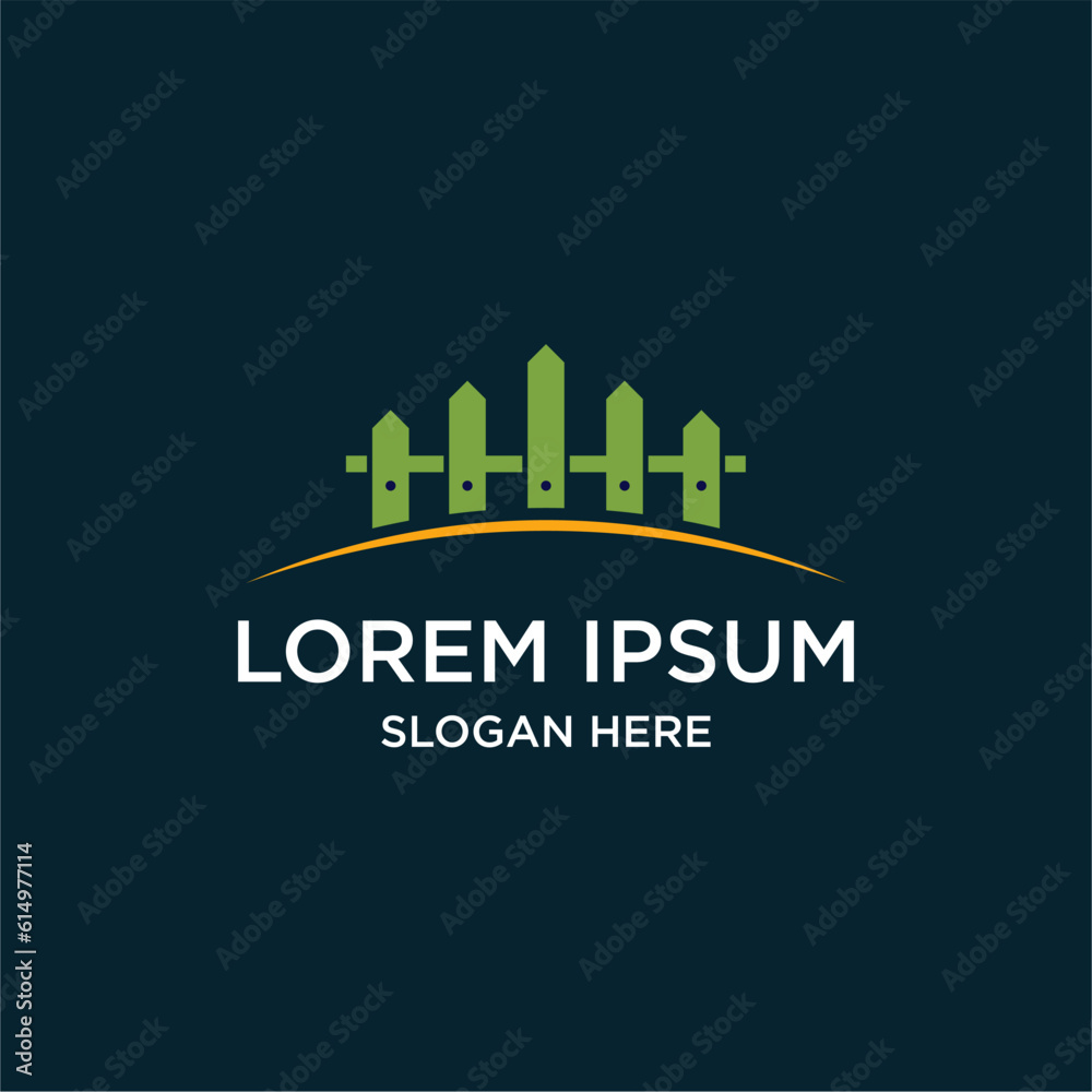 fence logo design