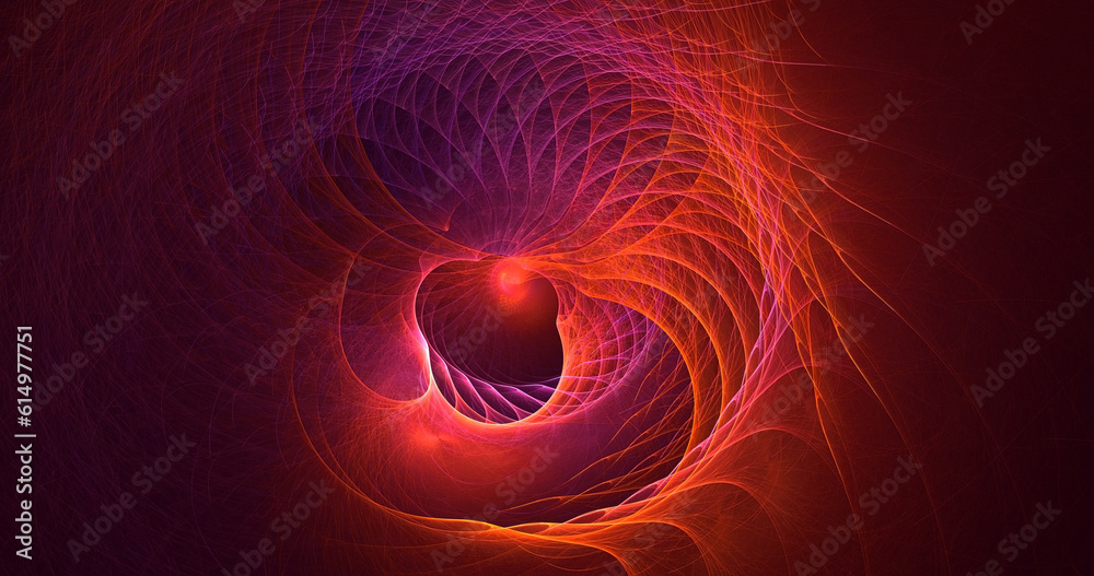 3D rendering abstract technology fractal background 3D rendering abstract technology fractal background