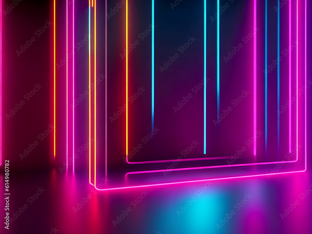 3d render, colorful background with abstract pink, red blue 3d render, colorful background with abstract pink, red blue
