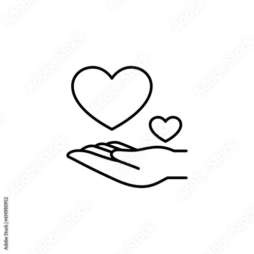 Kindness, Charity icon