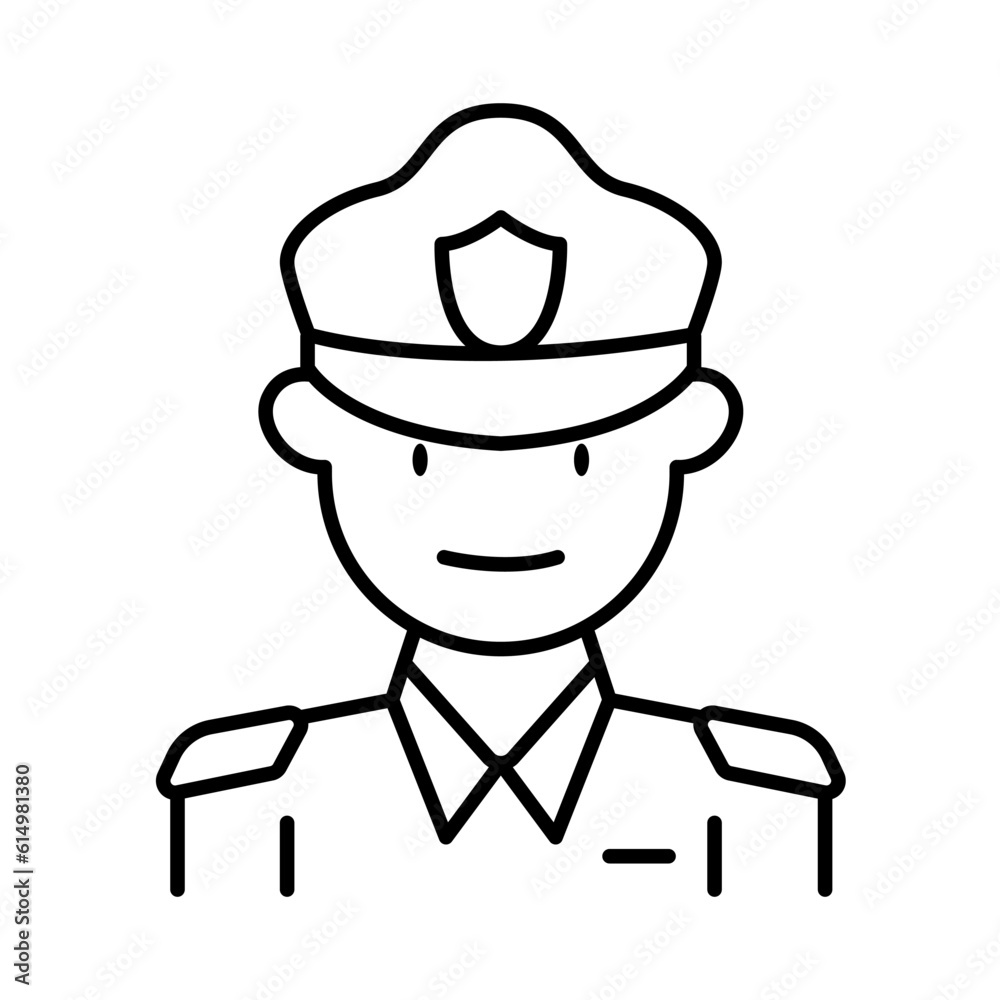 Policeman icon Policeman icon