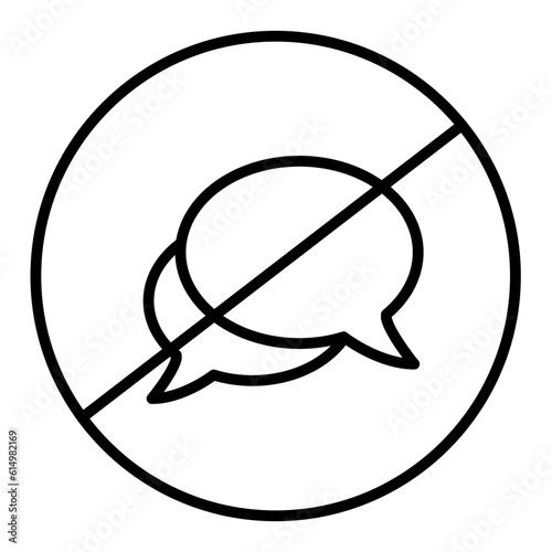 Quiet area icon