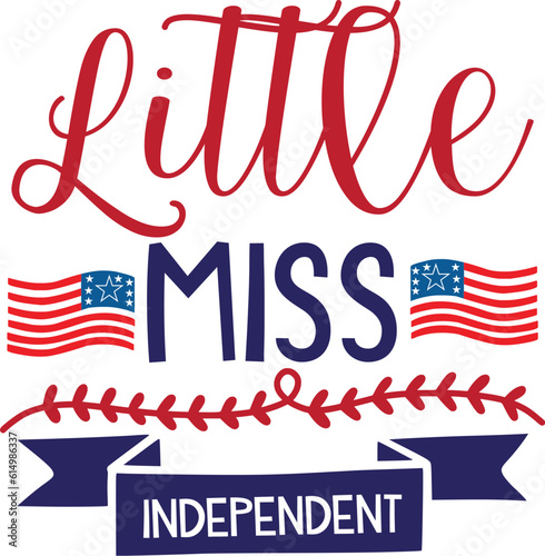 little miss independent svg