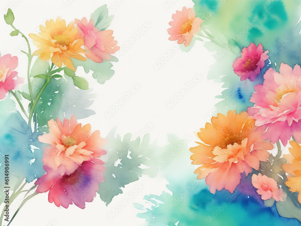 Elegant Floral Background Enhance Your Designs with Beautiful and Versatile Floral Patterns, Generative AI