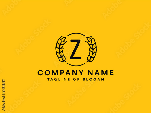 Z Initial Logo Template Vector Illustration Editable File photo