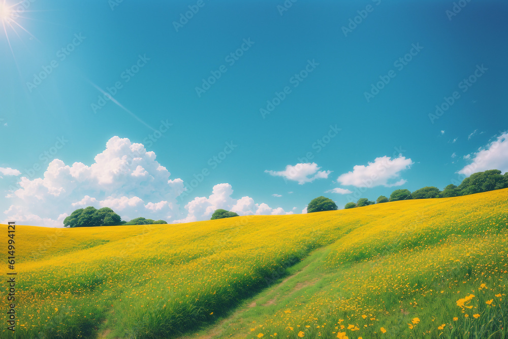 flower, field, flowers, garden, grass, landscape