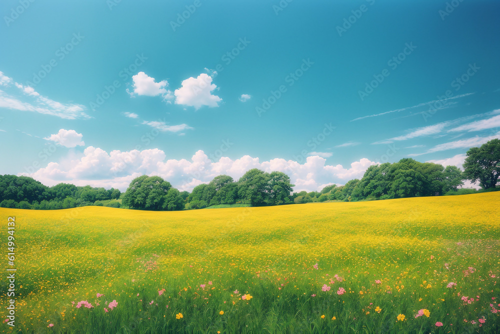 flower, field, flowers, garden, grass, landscape
