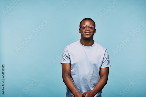 Confident young African man smiling photo