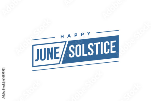 June solstice Holiday concept. Template for background, banner, card, poster, t-shirt with text inscription