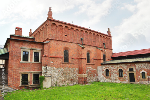 The old synagogue in Kazimierz - former Jewish quarter in Krakow, Poland