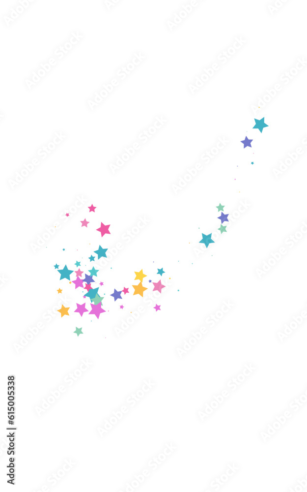 Color Light Vector White Background Starry