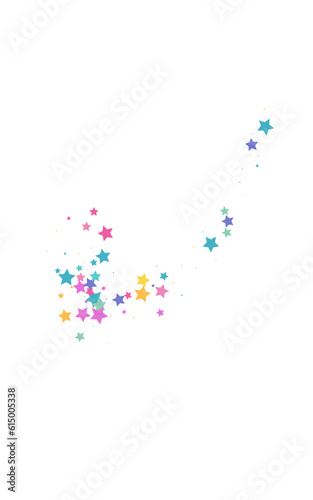 Color Light Vector White Background Starry