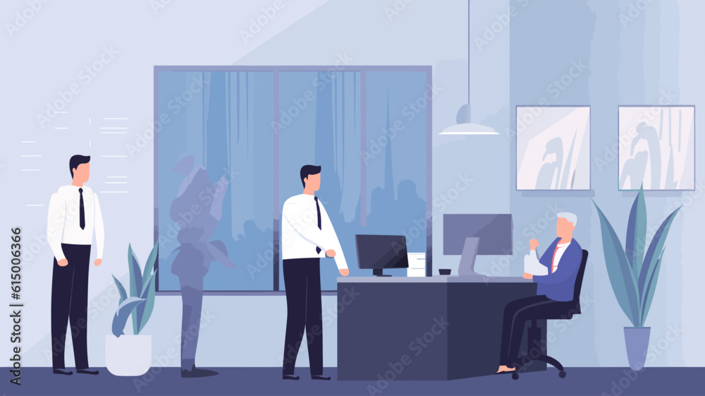 Business Concept illustrations. Collection of scenes with men and women taking part in business activities. Vector illustration. Business Concept illustrations. Collection of scenes with men and women taking part in business activities. Vector illustration.