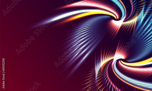 Abstract motion shiny effect colorful background. Modern technology landscape background.Vector illustration
