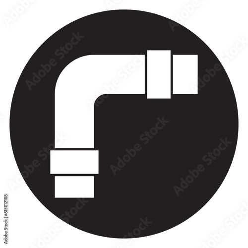 pipe icon vector