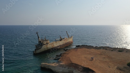 EDRO III Shipwreck in Paphos Cyprus © Cyprus Niko