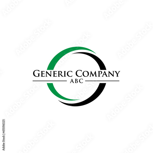 ABC letter generic logo design vector. English school badge vector logo, language learning emblem icon a b c letters. symbol of speaking club translation education modern simple flat design abstract
