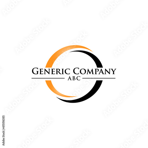 ABC letter generic logo design vector. English school badge vector logo, language learning emblem icon a b c letters. symbol of speaking club translation education modern simple flat design abstract