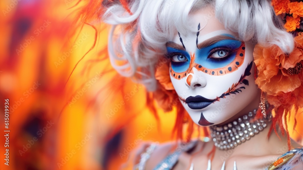 Halloween fashion. Generative AI Halloween fashion. Generative AI