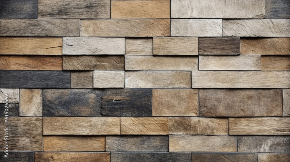 Greek Stone Cladding stone wall texture, greek limestone cladding with brick pattern Stock ...