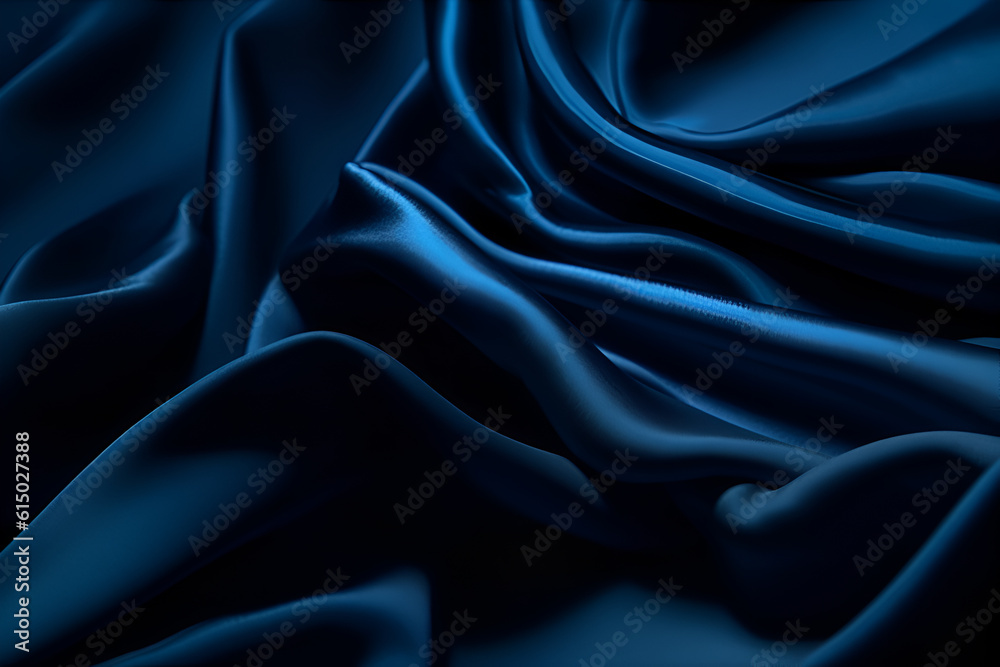 Smooth elegant dark blue silk or satin luxury cloth texture can use as abstract background. Luxurious background design Smooth elegant dark blue silk or satin luxury cloth texture can use as abstract background. Luxurious background design