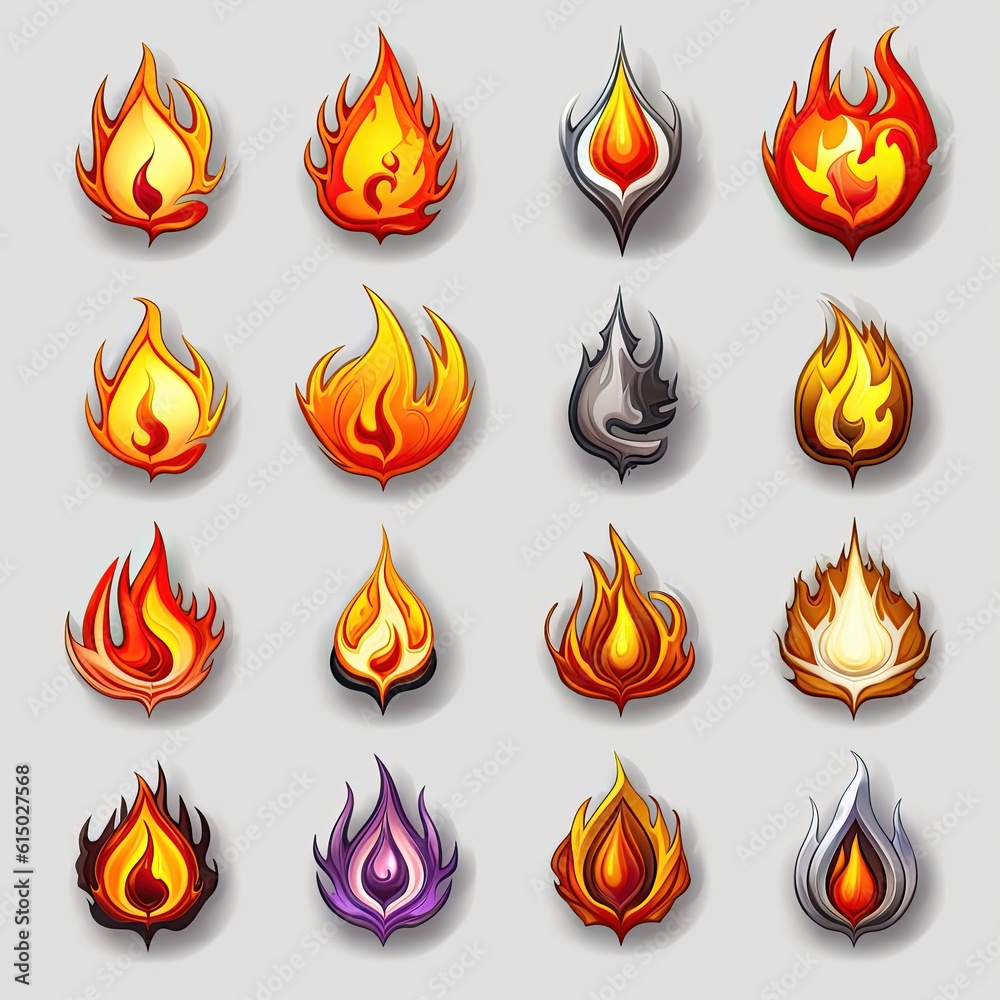 light game fire flame ai generated light game fire flame ai generated