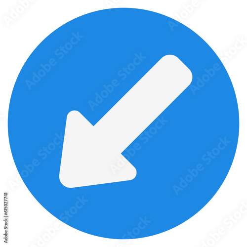 Keep left icon in flat style, use for website mobile app presentation