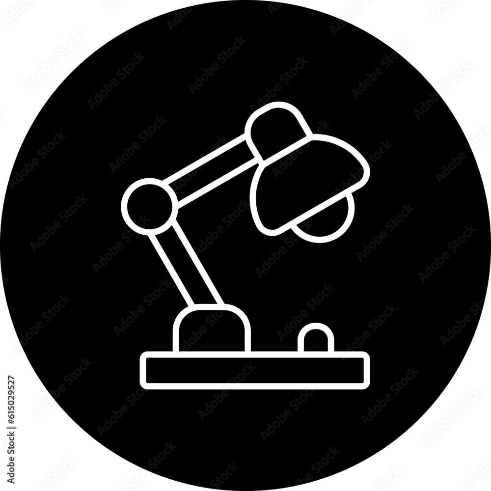 Desk Lamp Icon Desk Lamp Icon