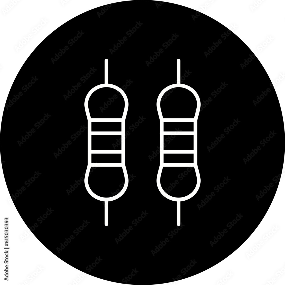 Resistor Icon Resistor Icon