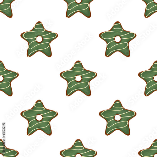 Pattern homemade cookie different taste in pastry biscuit