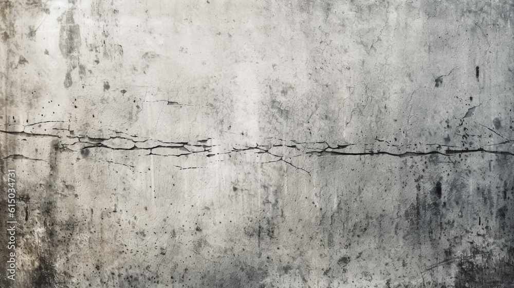 old abandoned wall covered with dirt with mold and cracks. Generative Ai. old abandoned wall covered with dirt with mold and cracks. Generative Ai.