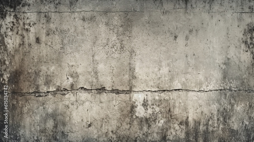 old moldy concrete wall. Generative Ai. 