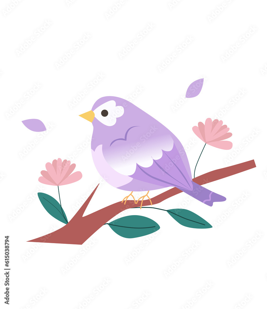 Obraz premium bird on tree