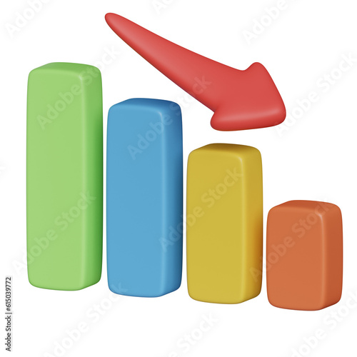 Down Loss Graph 3d