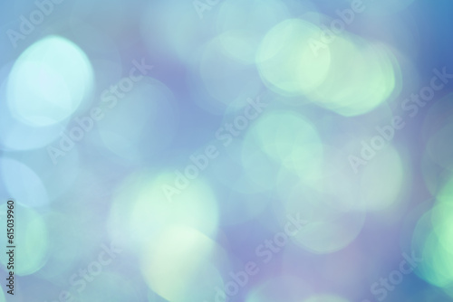 Abstract bokeh lights with blurred soft light background