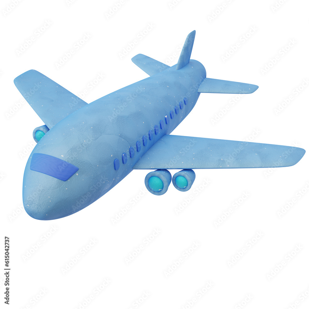 plane 3d illustration plane 3d illustration