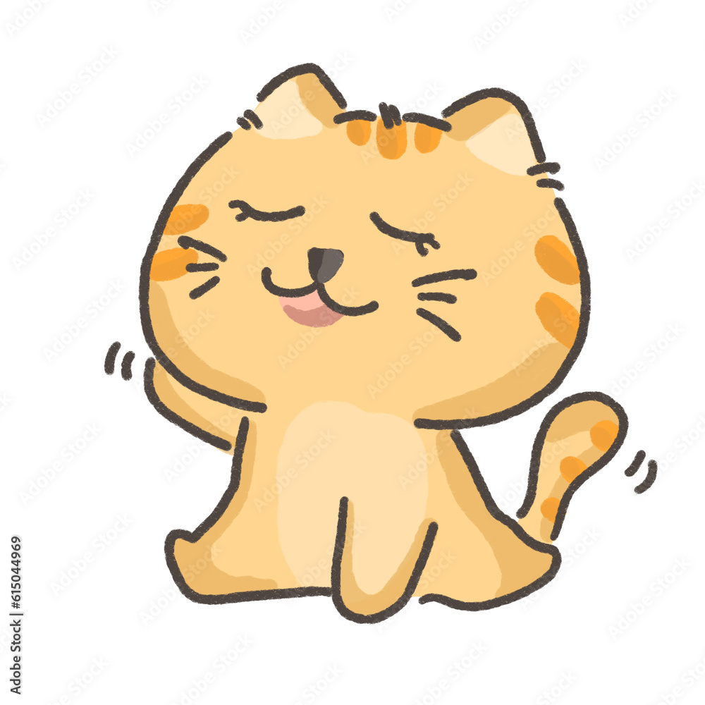 cat cute cat yellow orange orange cat yellow cat png pet tabby cat art