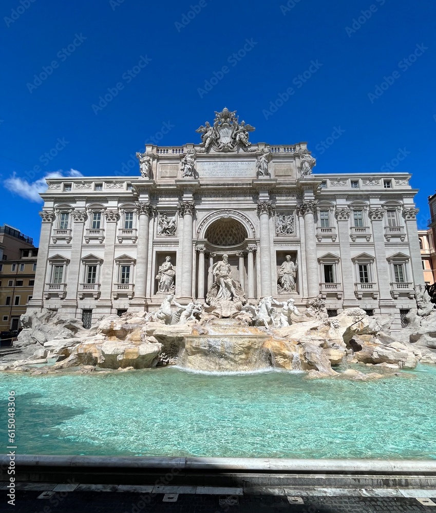 Fontana di trevi in Rome