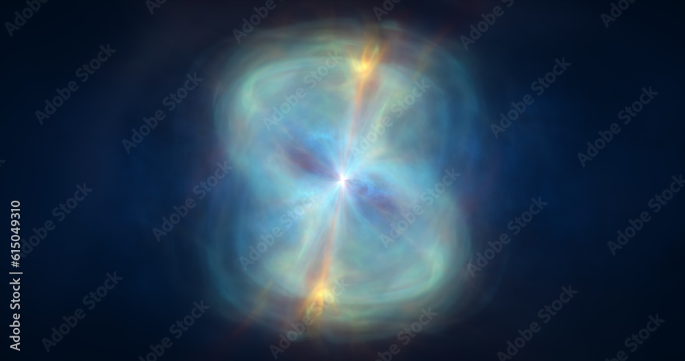custom made wallpaper toronto digitalAbstract cosmic multi-colored energy waves glowing background