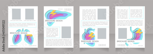 Organ disorders reasons and therapy blank brochure layout design. Vertical poster template set with empty copy space for text. Premade corporate reports collection. Editable flyer paper pages