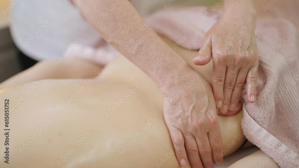 Revitalizing Bodywork Session at a Professional Salon 4K Revitalizing Bodywork Session at a Professional Salon 4K