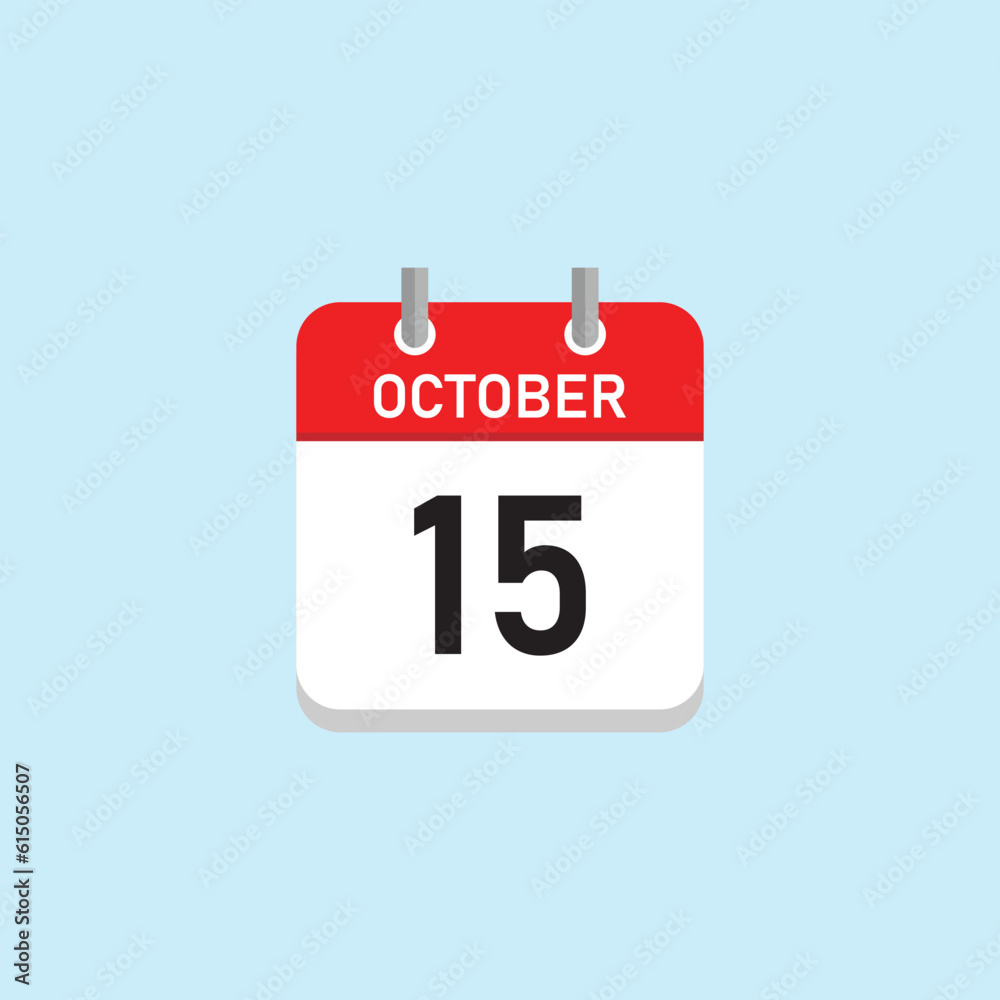 October 15 Concept Design. Vector Illustration. October 15 Concept Design. Vector Illustration.